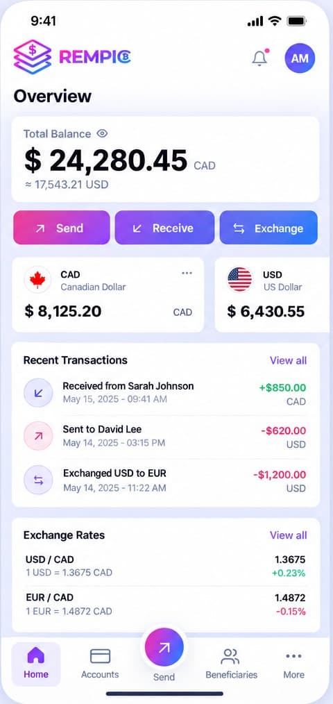 REMPIC mobile app overview